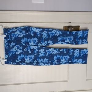 J. Crew Floral Ankle Pants, Size 8